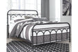 Nashburg Black Queen Metal Bed - B280-681 - Gate Furniture