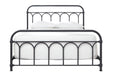 Nashburg Black Queen Metal Bed - B280-681 - Gate Furniture
