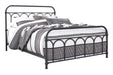 Nashburg Black Queen Metal Bed - B280-681 - Gate Furniture