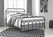 Nashburg Black Queen Metal Bed - B280-681 - Gate Furniture