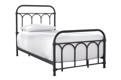Nashburg Black Twin Metal Bed - B280-671 - Gate Furniture