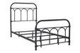 Nashburg Black Twin Metal Bed - B280-671 - Gate Furniture