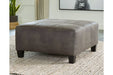 Navi Smoke Oversized Accent Ottoman - 9400208 - Gate Furniture