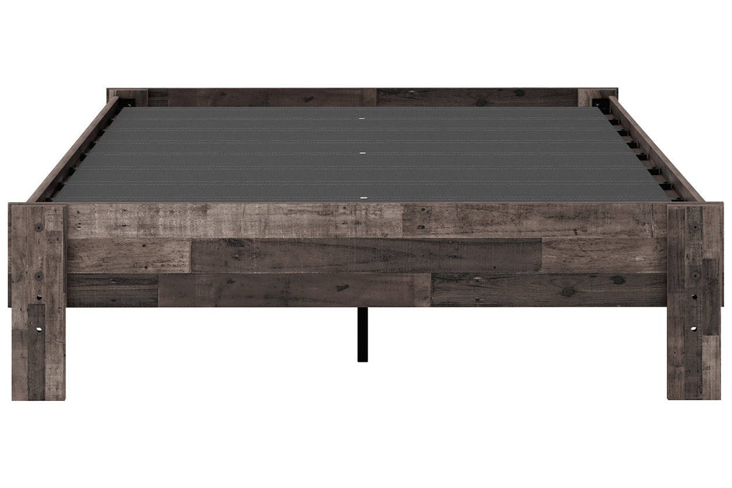 Neilsville Multi Gray Full Platform Bed - EB2120-112 - Gate Furniture