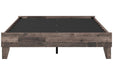 Neilsville Multi Gray Queen Platform Bed - EB2120-113 - Gate Furniture