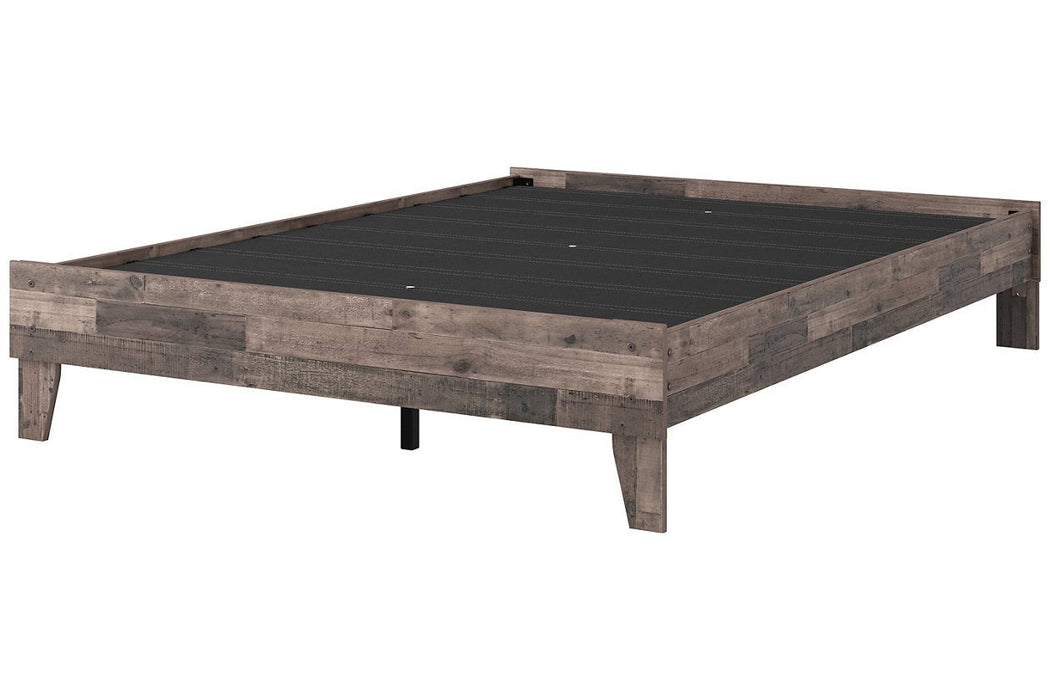 Neilsville Multi Gray Queen Platform Bed - EB2120-113 - Gate Furniture