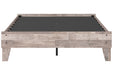 Neilsville Whitewash Full Platform Bed - EB2320-112 - Gate Furniture