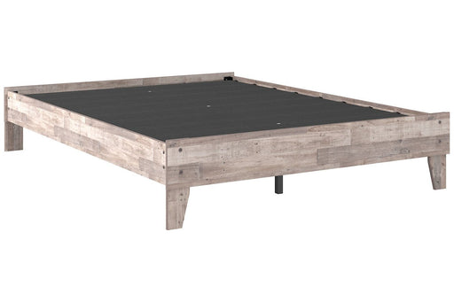 Neilsville Whitewash Queen Platform Bed - EB2320-113 - Gate Furniture