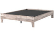 Neilsville Whitewash Queen Platform Bed - EB2320-113 - Gate Furniture