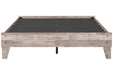 Neilsville Whitewash Queen Platform Bed - EB2320-113 - Gate Furniture