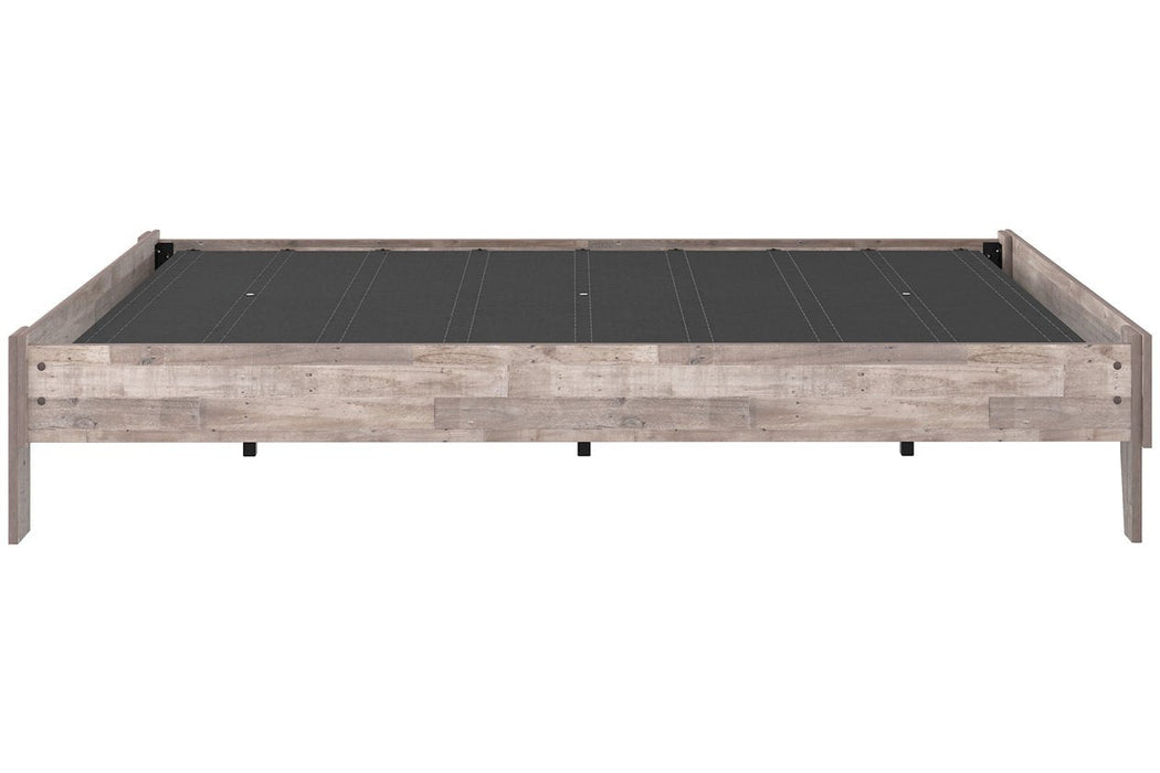 Neilsville Whitewash Queen Platform Bed - EB2320-113 - Gate Furniture