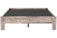 Neilsville Whitewash Queen Platform Bed - EB2320-113 - Gate Furniture
