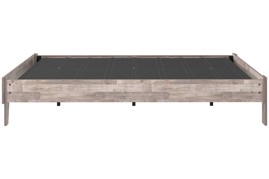 Neilsville Whitewash Queen Platform Bed - EB2320-113 - Gate Furniture