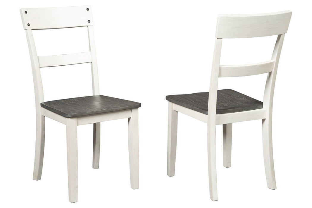 Nelling Two-tone Dining Chair (Set of 2) - D287-01 - Gate Furniture