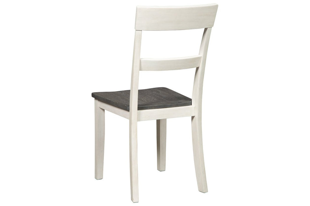 Nelling Two-tone Dining Chair (Set of 2) - D287-01 - Gate Furniture