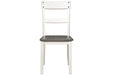 Nelling Two-tone Dining Chair (Set of 2) - D287-01 - Gate Furniture