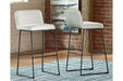 Nerison Beige Bar Height Bar Stool (Set of 2) - D225-330 - Gate Furniture