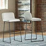 Nerison Beige Bar Height Bar Stool (Set of 2) - D225-330 - Gate Furniture