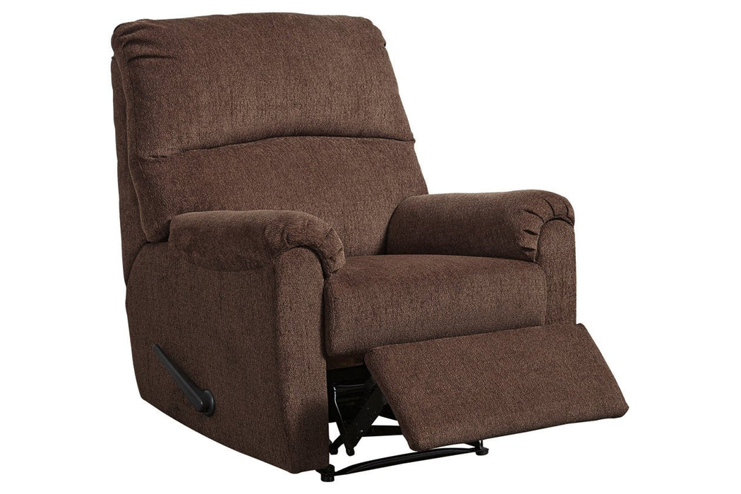 Nerviano Chocolate Recliner - 1080229 - Gate Furniture