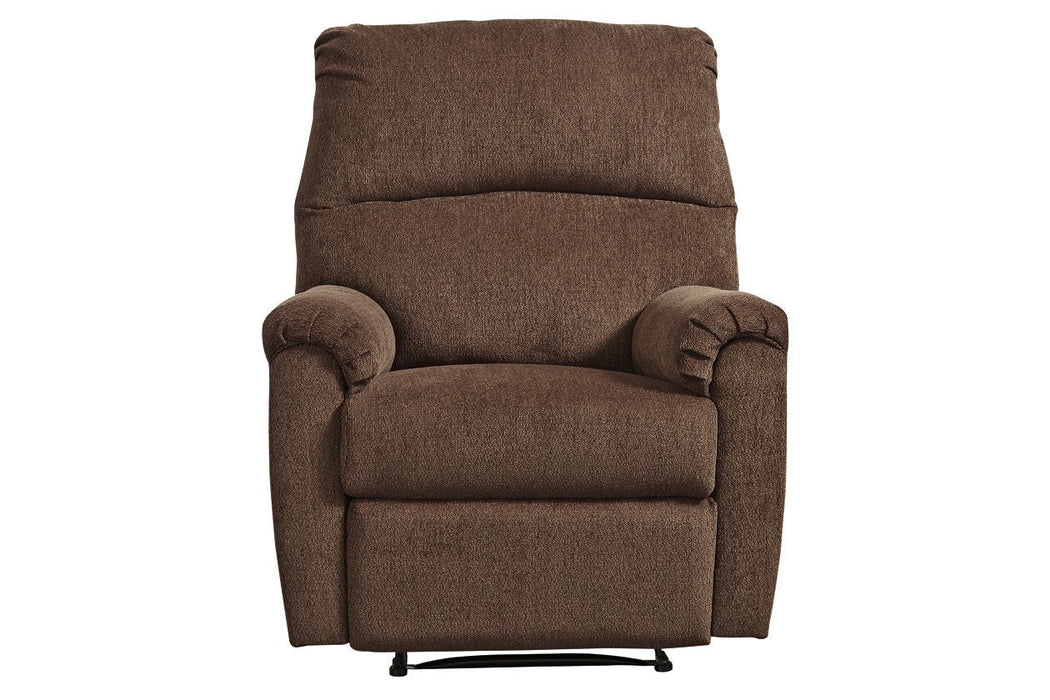 Nerviano Chocolate Recliner - 1080229 - Gate Furniture