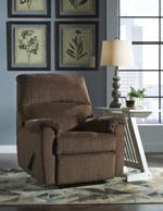 Nerviano Chocolate Recliner - 1080229 - Gate Furniture