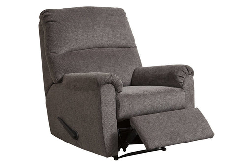 Nerviano Gray Recliner - 1080329 - Gate Furniture