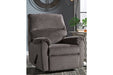 Nerviano Gray Recliner - 1080329 - Gate Furniture