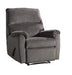 Nerviano Gray Recliner - 1080329 - Gate Furniture