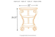 Nestor Medium Brown Chairside End Table - T517-7 - Gate Furniture