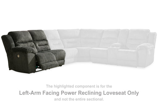 Nettington Left-Arm Facing Power Reclining Loveseat - 4410163