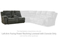 Nettington Left-Arm Facing Power Reclining Loveseat with Console - 4410101