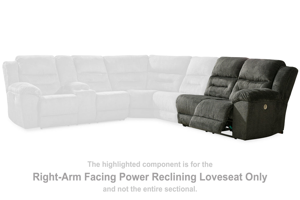 Nettington Right-Arm Facing Power Reclining Loveseat - 4410175