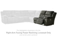 Nettington Right-Arm Facing Power Reclining Loveseat - 4410175