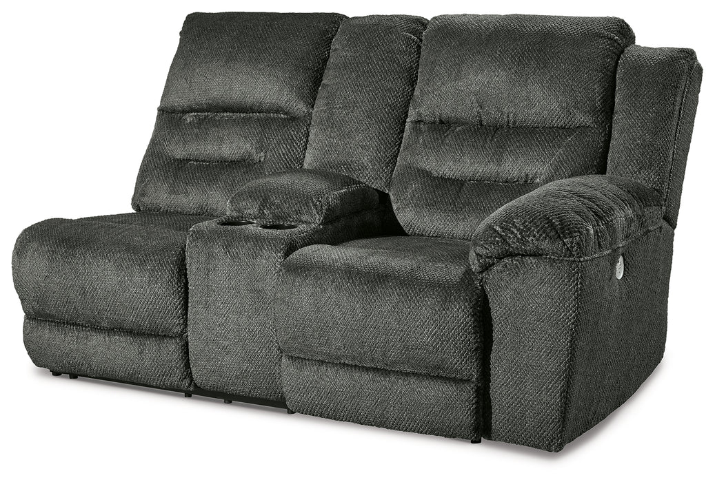 Nettington Right-Arm Facing Power Reclining Loveseat with Console - 4410190
