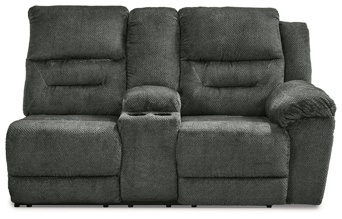 Nettington Right-Arm Facing Power Reclining Loveseat with Console - 4410190