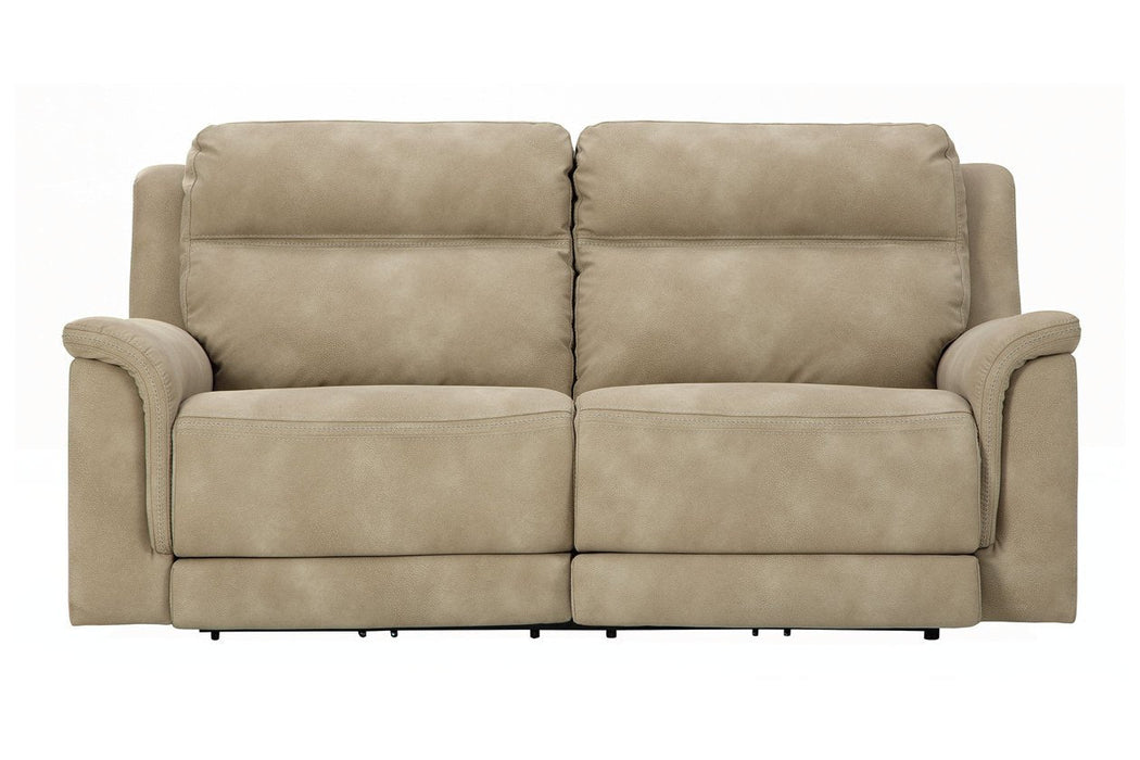 Next-Gen DuraPella Sand Power Reclining Sofa - 5930247 - Gate Furniture