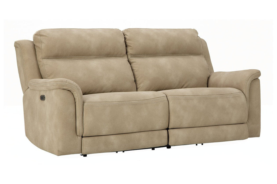 Next-Gen DuraPella Sand Power Reclining Sofa - 5930247 - Gate Furniture