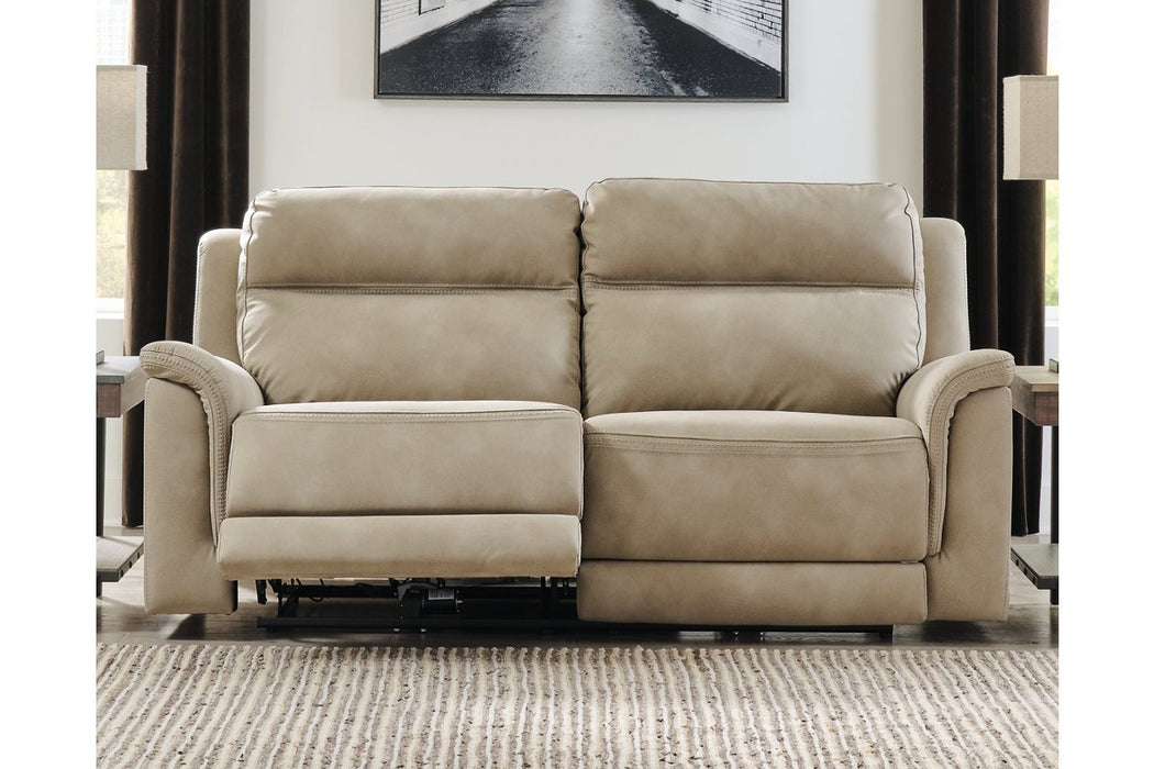 Next-Gen DuraPella Sand Power Reclining Sofa - 5930247 - Gate Furniture