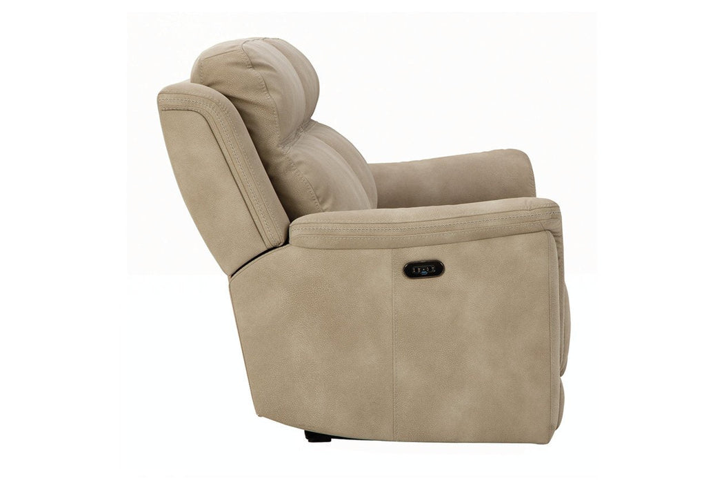Next-Gen DuraPella Sand Power Reclining Sofa - 5930247 - Gate Furniture