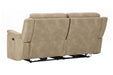 Next-Gen DuraPella Sand Power Reclining Sofa - 5930247 - Gate Furniture