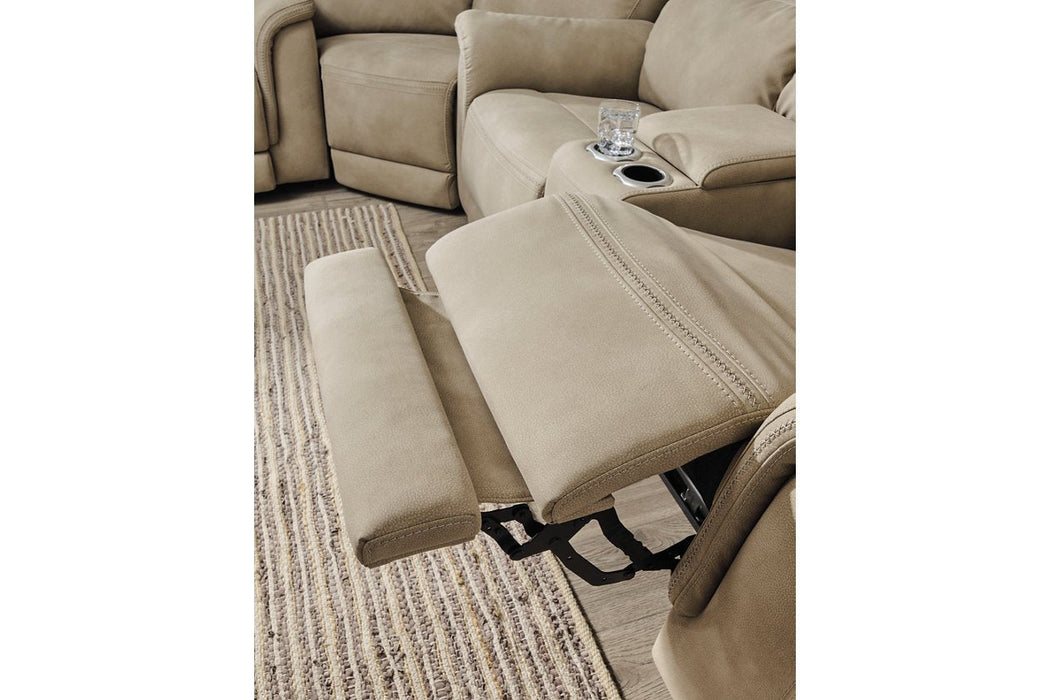 Next-Gen DuraPella Sand Power Reclining Sofa - 5930247 - Gate Furniture