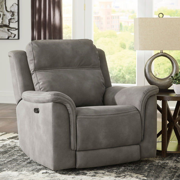 Next-Gen DuraPella Slate Power Reclining Living Room Set - Gate Furniture