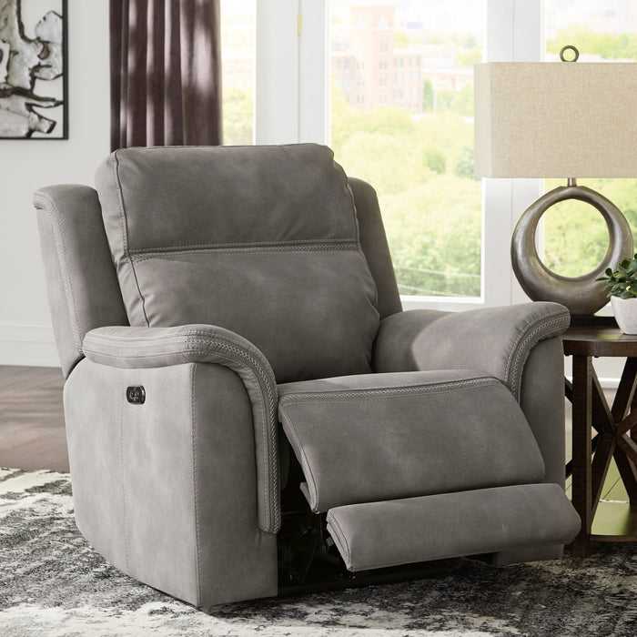 Next-Gen DuraPella Slate Power Reclining Living Room Set - Gate Furniture
