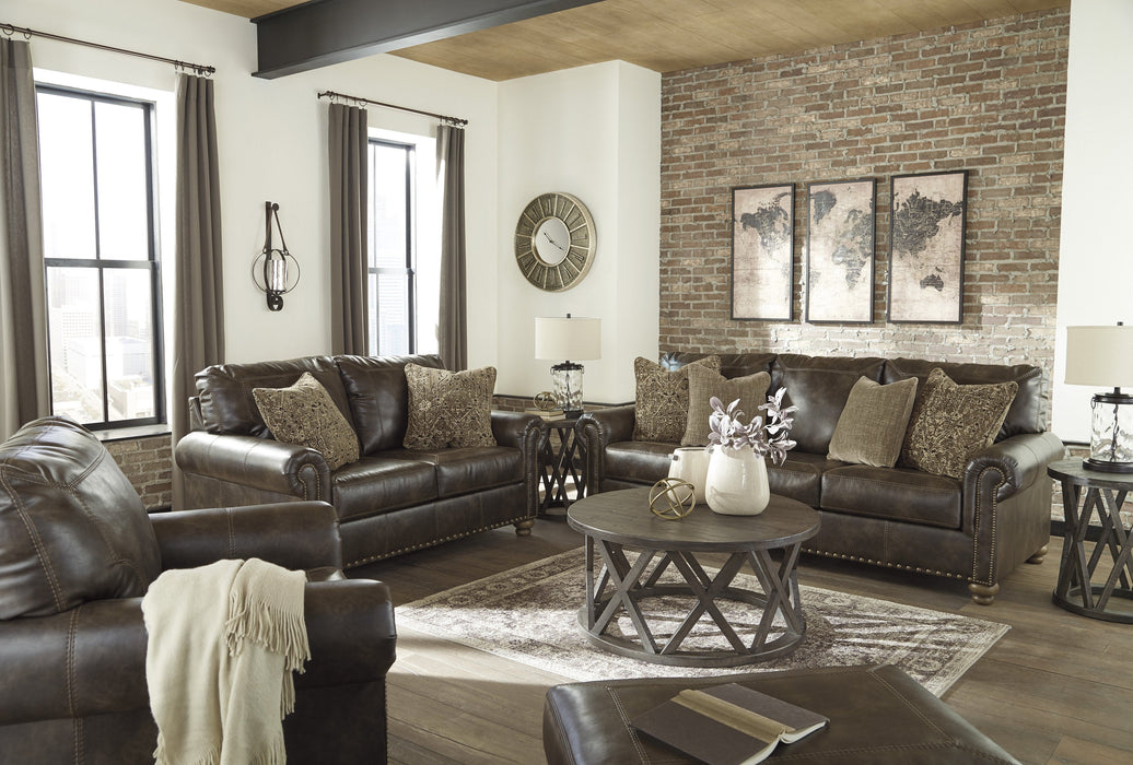 Nicorvo Coffee Living Room Set - Gate Furniture