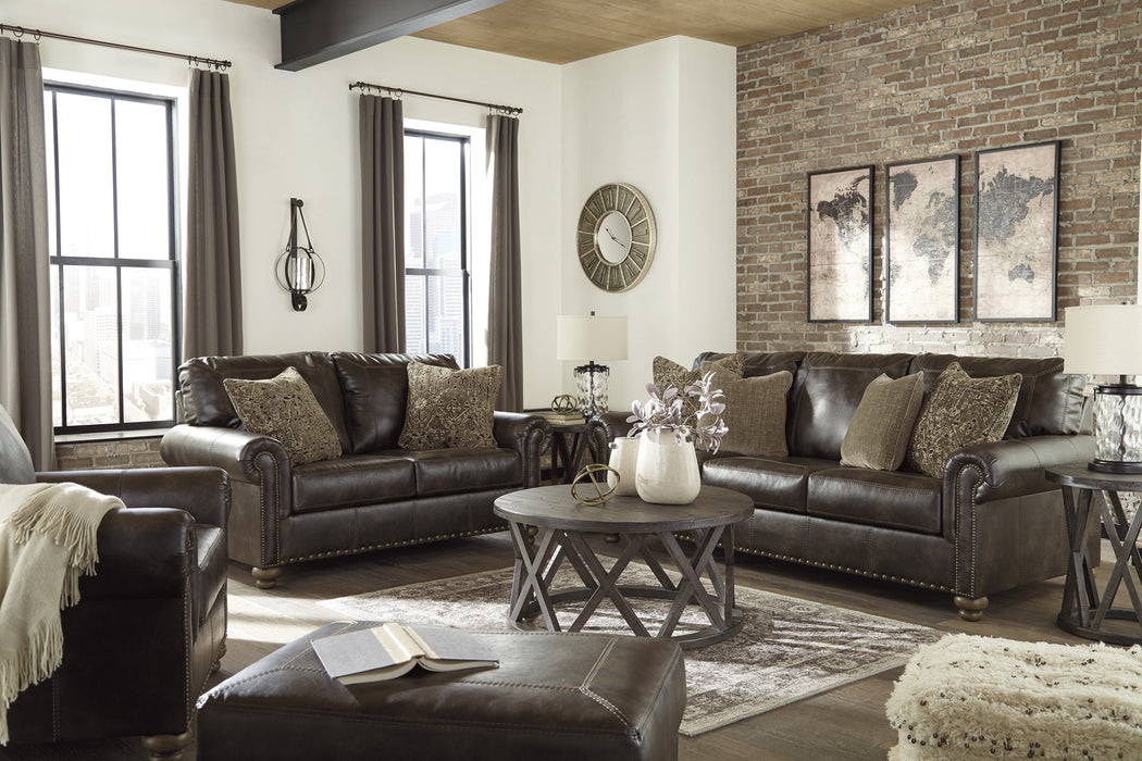 Nicorvo Coffee Living Room Set - Gate Furniture