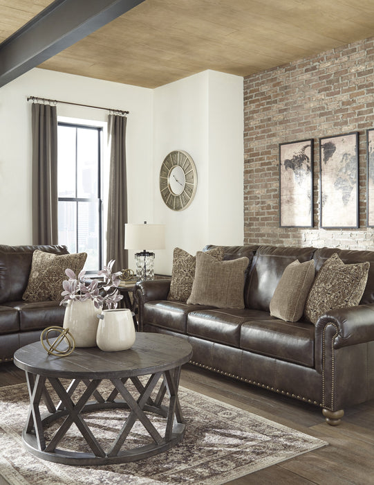 Nicorvo Coffee Living Room Set - Gate Furniture
