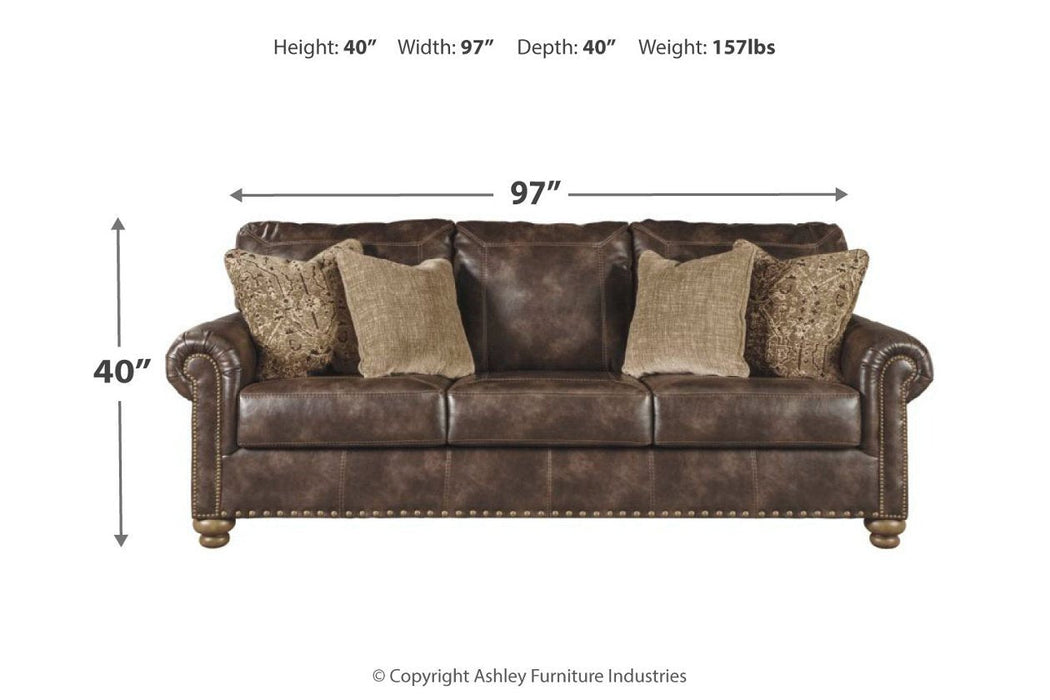 Nicorvo Coffee Sofa - 8050538 - Gate Furniture