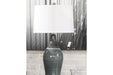 Niobe Multi Gray Table Lamp (Set of 2) - L123884 - Gate Furniture