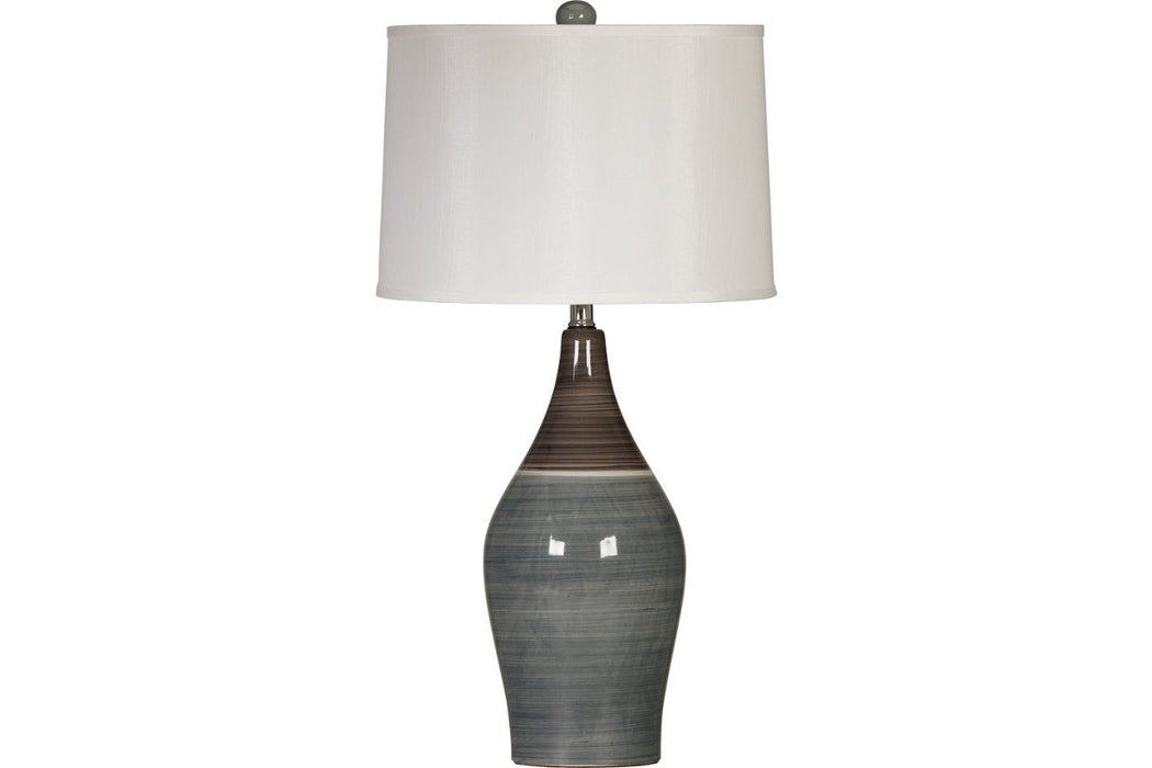 Niobe Multi Gray Table Lamp (Set of 2) - L123884 - Gate Furniture