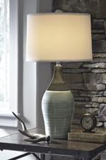 Niobe Multi Gray Table Lamp (Set of 2) - L123884 - Gate Furniture